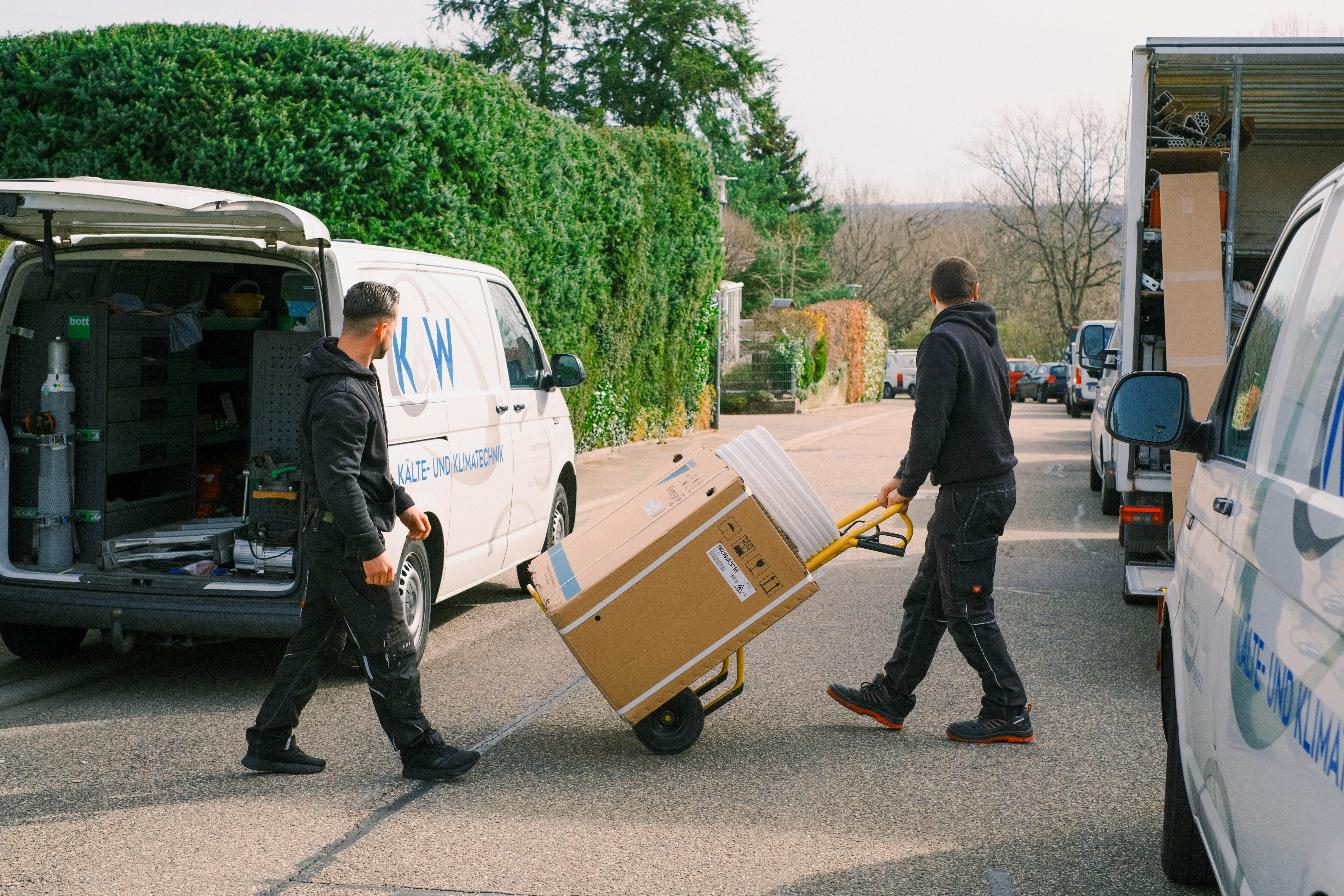 K&W Klimatechnik Dachmontage